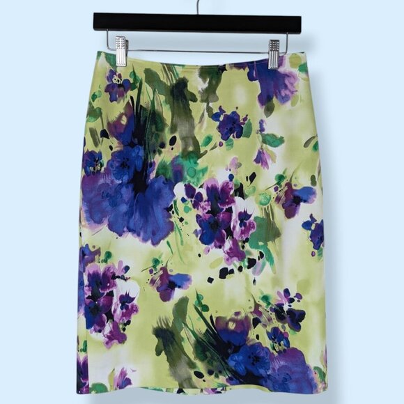 Jones New York Floral Pencil Skirt - Picture 4 of 6